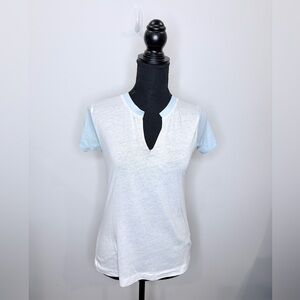 Wild Fox White V-Neck Women's Basic T-Shirt